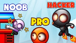 NOOB vs PRO vs HACKER - Super Swing Man screenshot 2