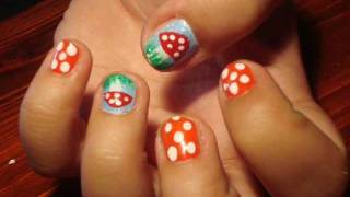 mushroom nail nails short