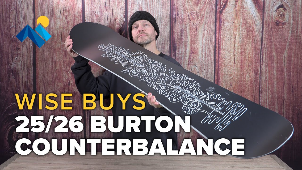 Is The 25/26 Burton Counterbalance Snowboard A Wise Buy For You