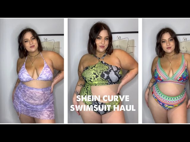 SHEIN CURVE SWIMSUIT HAUL, 2022, PLUS SIZE, TRY- ON