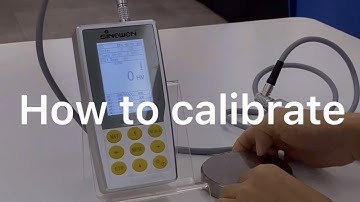 Sinowon Ultrasonic Hardness Tester Calibration
