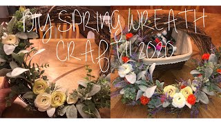 DIY Spring Wreath Craft!! 2020