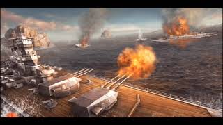 Warship attack  3d..  rank 1(mission 1-4)... #gamingchannle #warship #game screenshot 1
