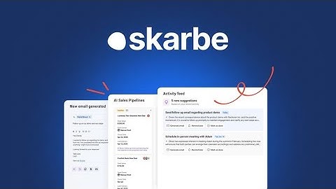 Skarbe Lifetime Deal – The Ultimate AI-Powered Sales Tool in 2025