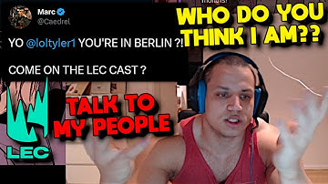 Tyler1 Response to Caedrel