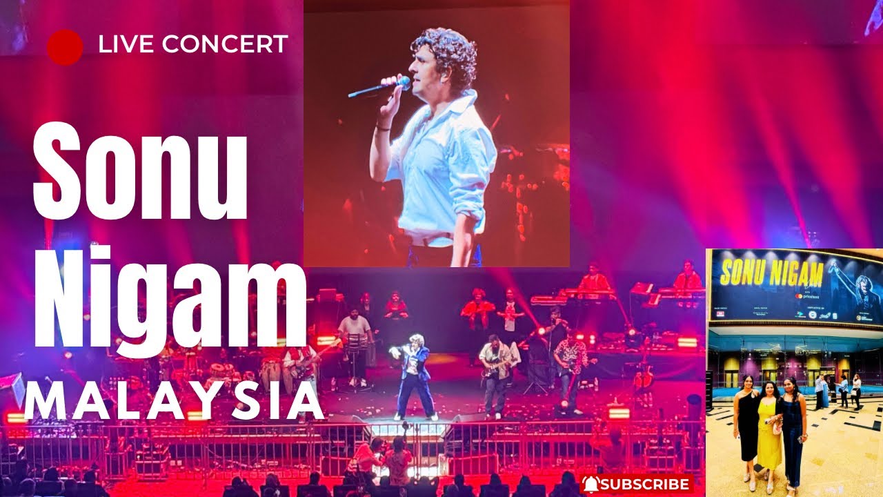 SONU NIGAM LIVE CONCERT IN MALAYSIA 2025 | First Concert Of My Life | Aaj Ki Sham Sonu Ke Naam