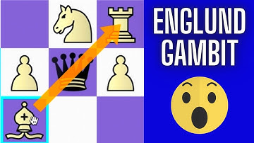 Englund Gambit Trap in Chess | Chess Tricks to Win Fast for Beginners | Queen
