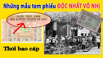 Những mẫu tem phiếu ĐỘC NHẤT VÔ NHỊ thời kỳ bao cấp | HUẾ TV
