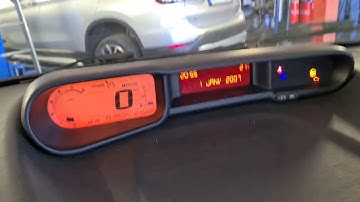 Citroen C3 Picasso service reset