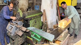 : Totally Handmade  ManuallyManufacturing Table Wood Cutter Machine insideFactory