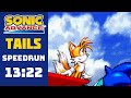 Sonic Advance (Tails) World Record - 13:22