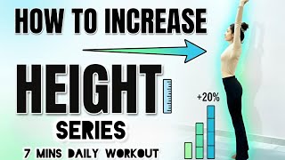 PART - 1 🔥Daily 7 mins workout for increasing height📈⬆️