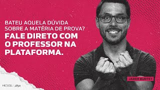 Saiba como tirar suas dúvidas direto com o professor na sua preparação para Residência Médica.