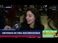 La Robineta en el Café Tortoni, un clásico de Buenos Aires
