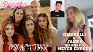 REACTION! Cimorelli (James Charles), Never Enough #Cimorelli #JamesCharles #TheGreatestShowman