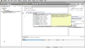 Eclipse Demo: Create a Class - Georgia Tech - Software Development Process