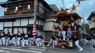 だんじり Kazuya Ohara | . 高石だんじり祭 試験曳き 北新町、高磯 、新村
