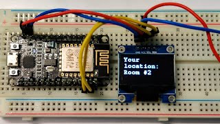 Indoor positioning with ESP8266 NodeMCU using WiFi and Machine Learning screenshot 1