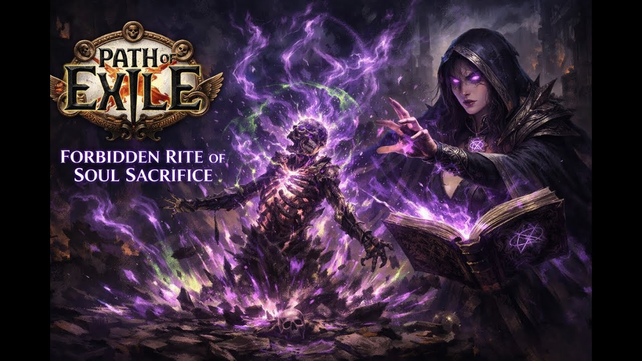 Path of Exile - CoC Forbidden Rite of Souls Sacrifice - T16 Alc and go