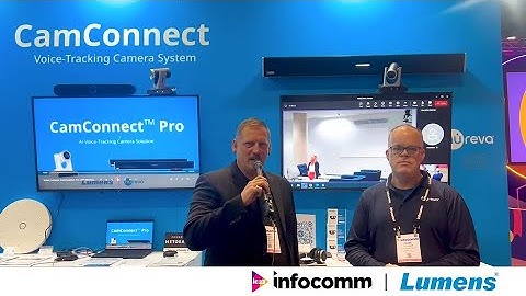 Lumens @ InfoComm 2023: Interview with Roger O