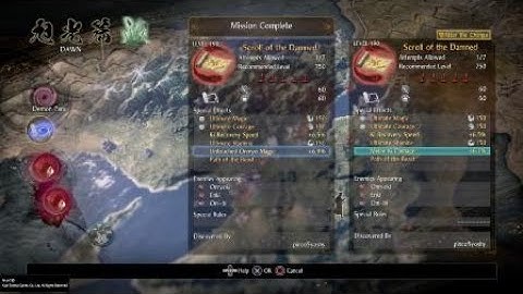 Nioh 2 onryoky reroll scroll