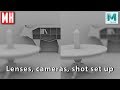 Maya 2018 tutorial : Cameras, lenses, angles, Depth of Field and more