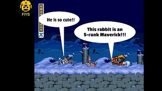 Rockman X 2023NY (Year of the Rabbit Rom Hack) - No Damage