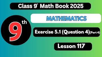 Grade 9 Math | Exercise 5.1 Q4(iv)  | Linear Equations & Inequalities | Complete Solution