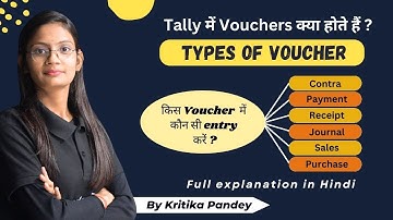 Tally.ERP 9 Part-7 | What is Voucher? | Types of Vouchers in Tally | ComputerTechAcademy