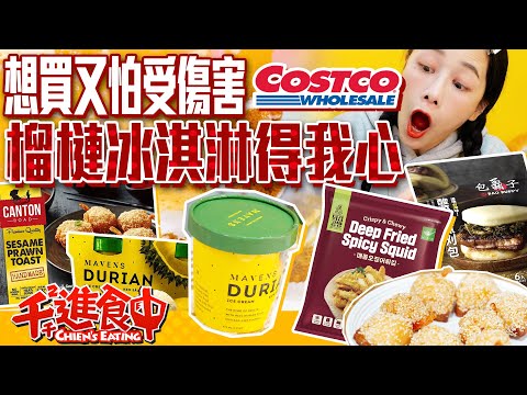 【千千進食中】costco好市多新品肉鬆配生乳蛋糕？這款榴槤冰淇淋很可以！想買又怕受傷害必須看起來