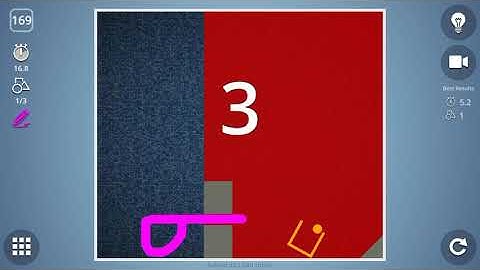 Brain It On! Level 169 In One Shape