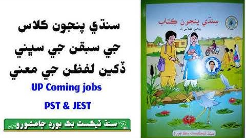 All Sindhi words meanings Class 5th |PST JEST | |class fifth| sindhi meanings |