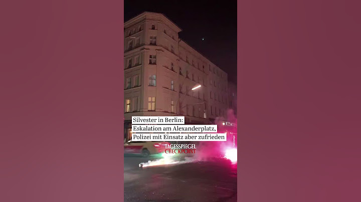 Silvester in Berlin: Eskalation am Alexanderplatz, Polizei mit Einsatz aber zufrieden