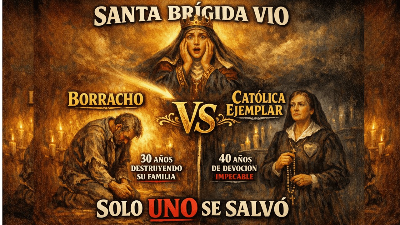 Santa Brígida Vio el Juicio de un Borracho y una Católica Ejemplar: Solo Uno se Salvó