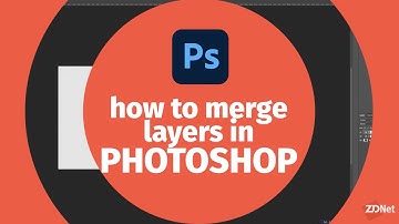 How to merge layers in Photoshop