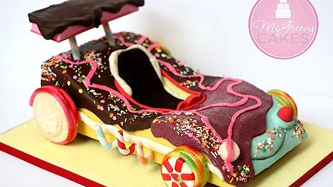 Creating a Candy Car Cake by McGreevy Cakes