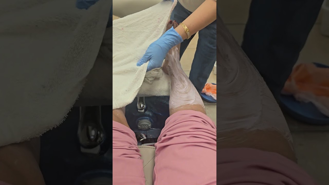 FINAL TOUCH LEGS MASSAGE | NAIL SALON | THE BEST LEGS MASSAGE