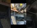 Opravení a vyztužení poškozeného límce radličky bagru CAT 305 E. Plowshare repair on CAT 305 E.