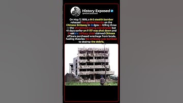 Why a B-2 Bomber Attacked a Chinese Embassy in 1999 👀🇨🇳