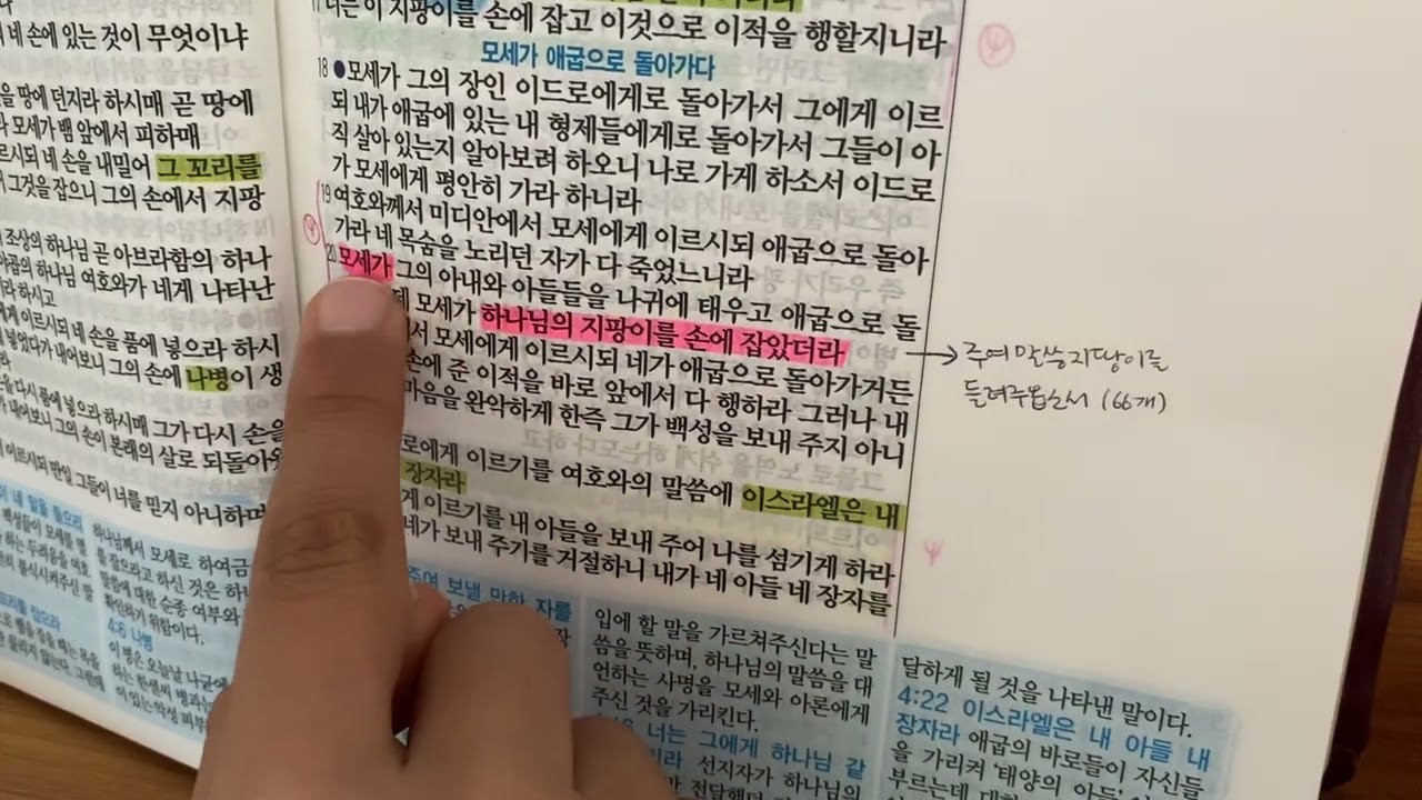 출애굽기 4장
