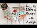 Easy Scissor Case | How to Attach Snap Fasteners // TUTORIAL!