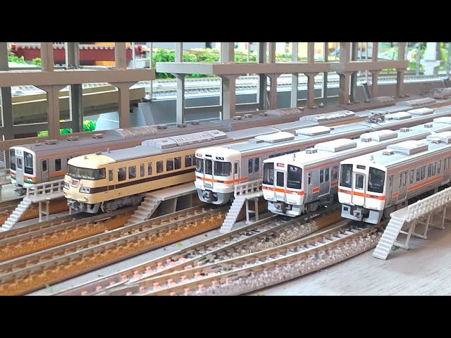 鉄道模型【Nゲージ 走行動画】JR東海 さよなら311系(グリーンマックス