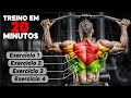 Treino para crescer as costas em 20 minutos