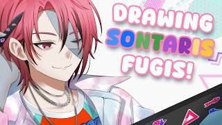 【Drawing Sontaris Fugis | PT. 2】 MOAR CURSED FUGIS!