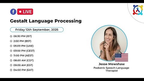 Gestalt Language Processing | Jesse Mewshaw