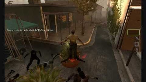 Weird glitch in the Left 4 Dead 2 demo