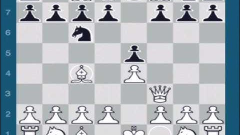 Mate in 4 Napoleon Opening