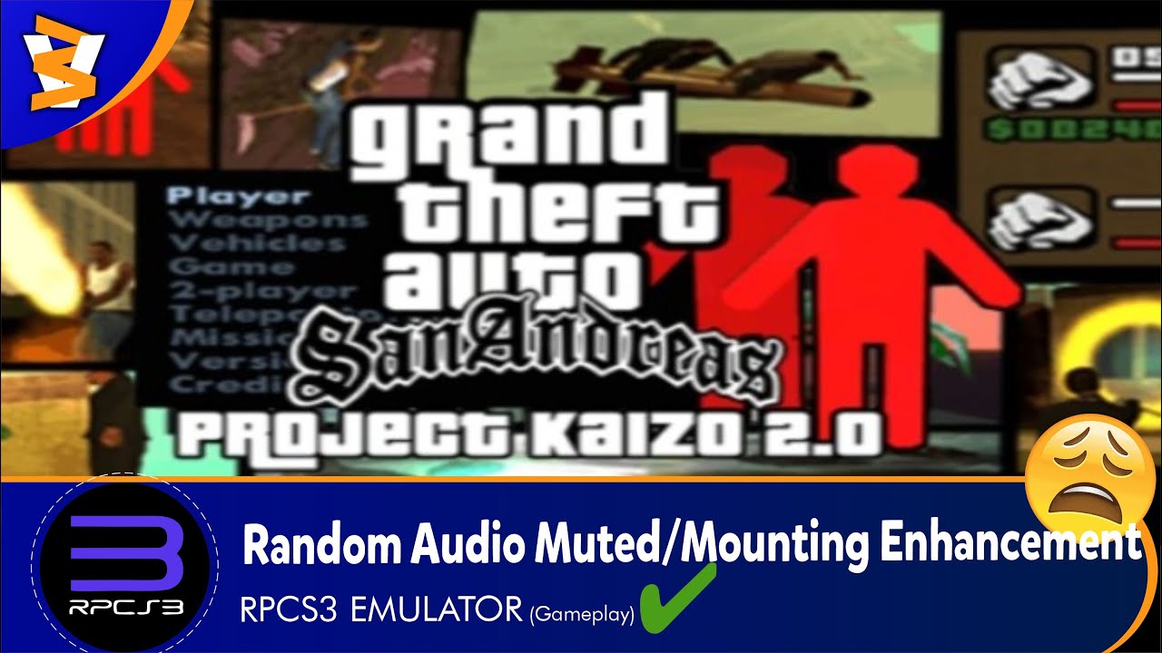 GTA SAN ANDREAS PROJECT KAIZO 2.0 PS2 ISO 