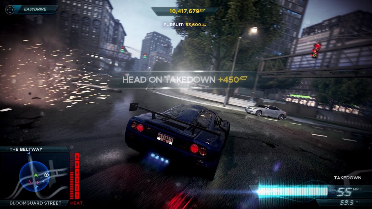 NFS Most Wanted 2012 : Challenge : Wreck 20 SWAT Trucks