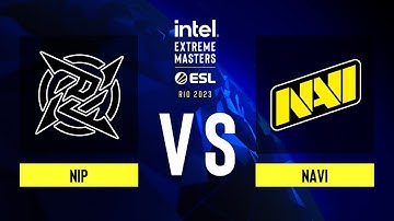 NiP vs. NaVi - Map 2 [Ancient] - IEM Rio 2023 - Upper bracket